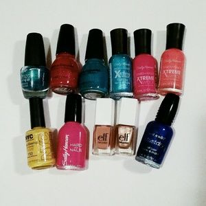Nail polish lot of 11