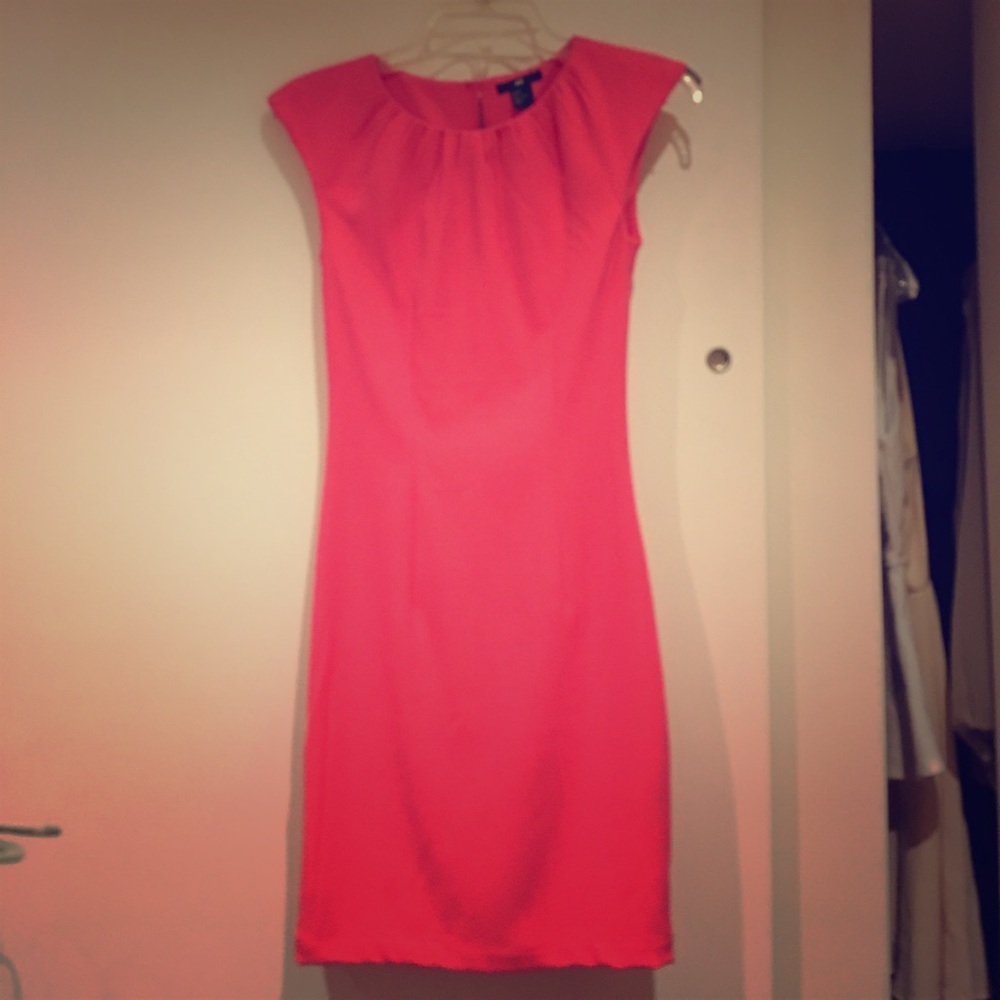 Pink coral dress
