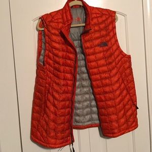 North Face ThermoBall Vest in Seville Orange