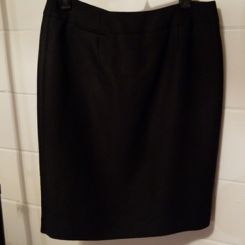 Calvin Klein Black Pencil Skirt sz 8