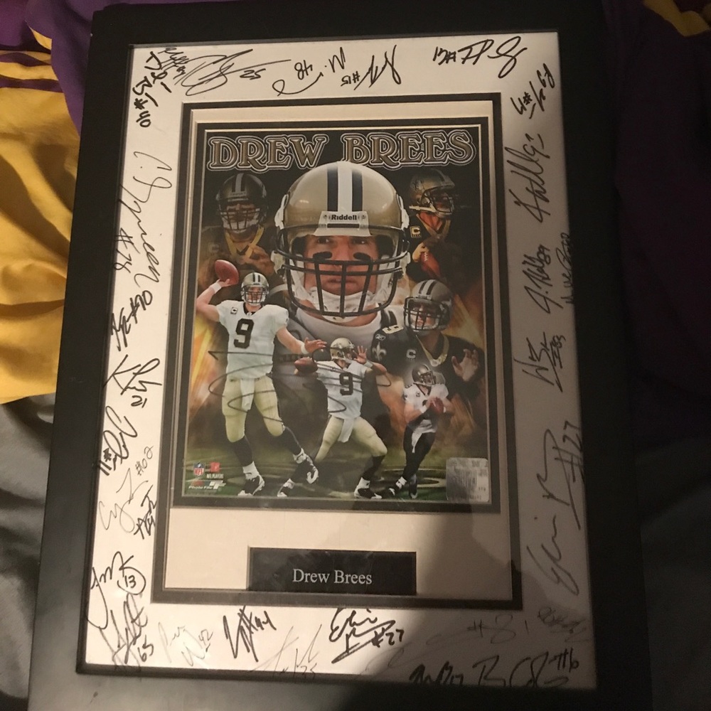 Autograph drew Brees premium