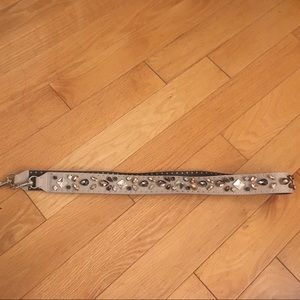 Rebecca Minkoff crystal jewel guitar strap