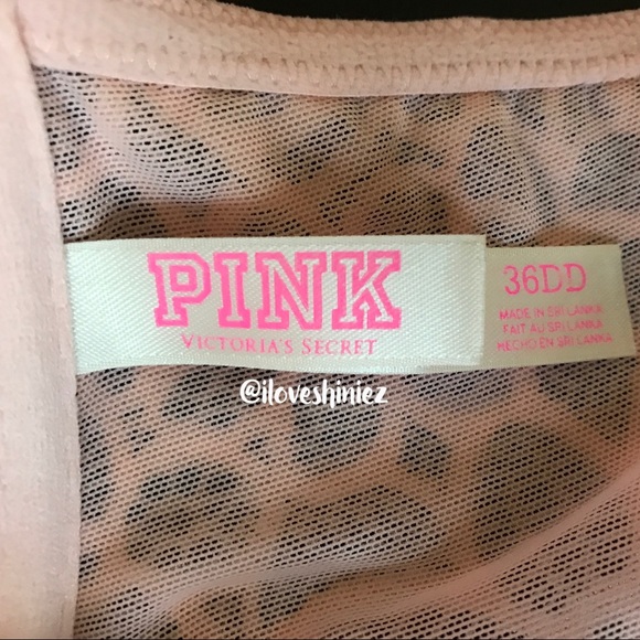 •Victoria's Secret PINK• Date Push Up Bra 36DD - Picture 4 of 4