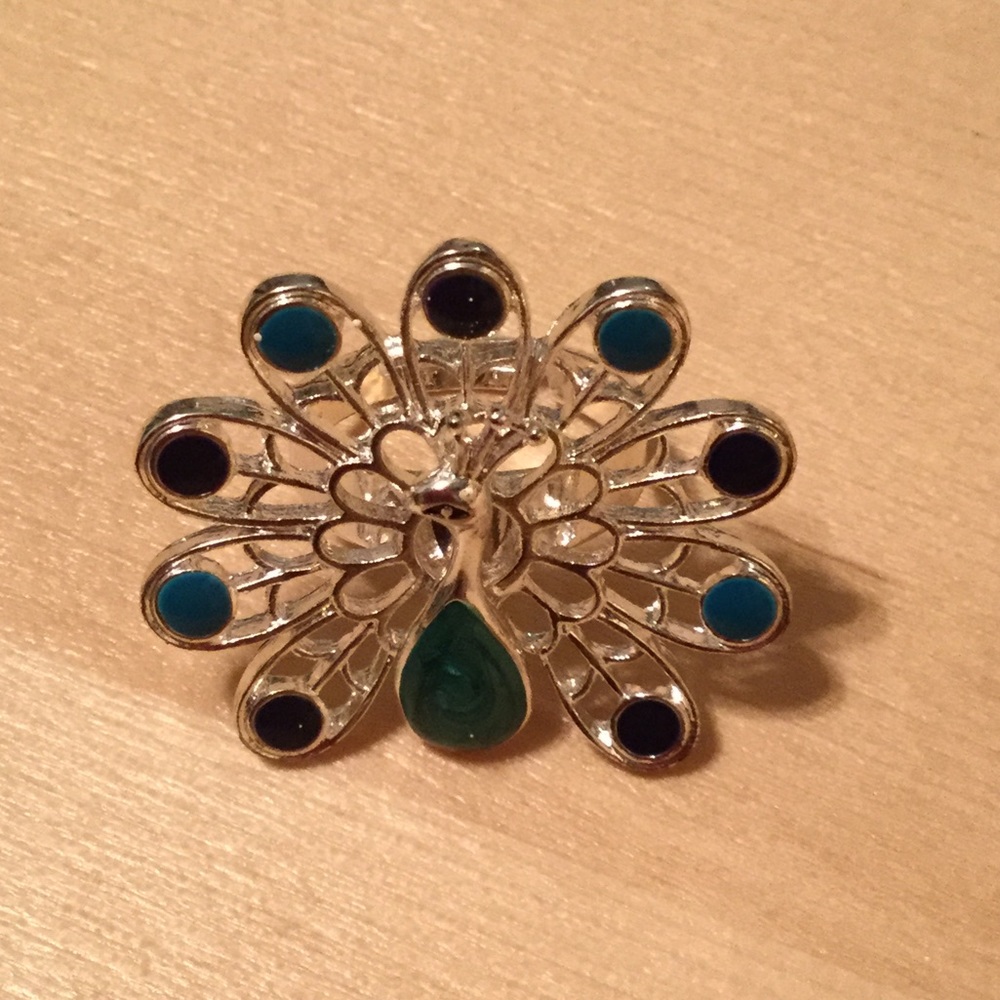 NEW peacock ring