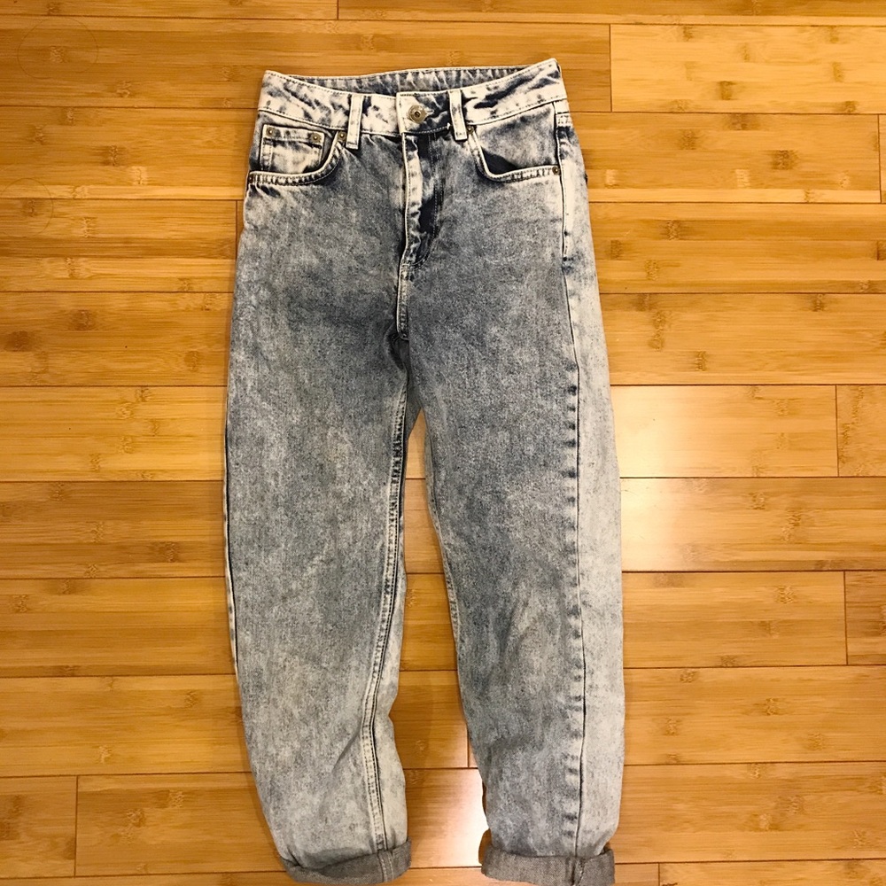 Top shop high waisted mom jeans