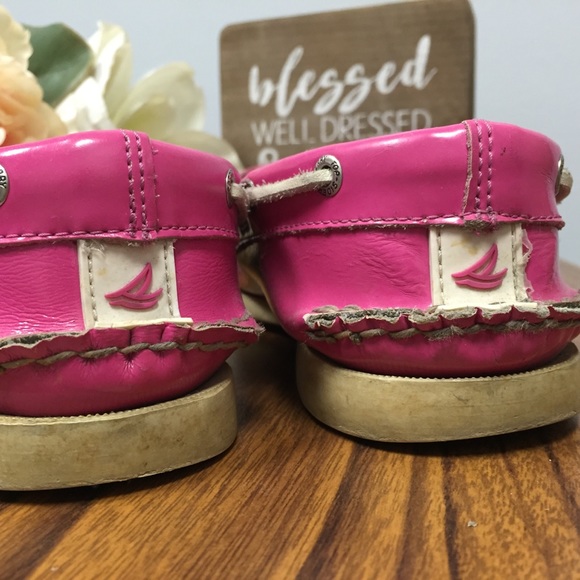 Pink Sperrys - Picture 2 of 3