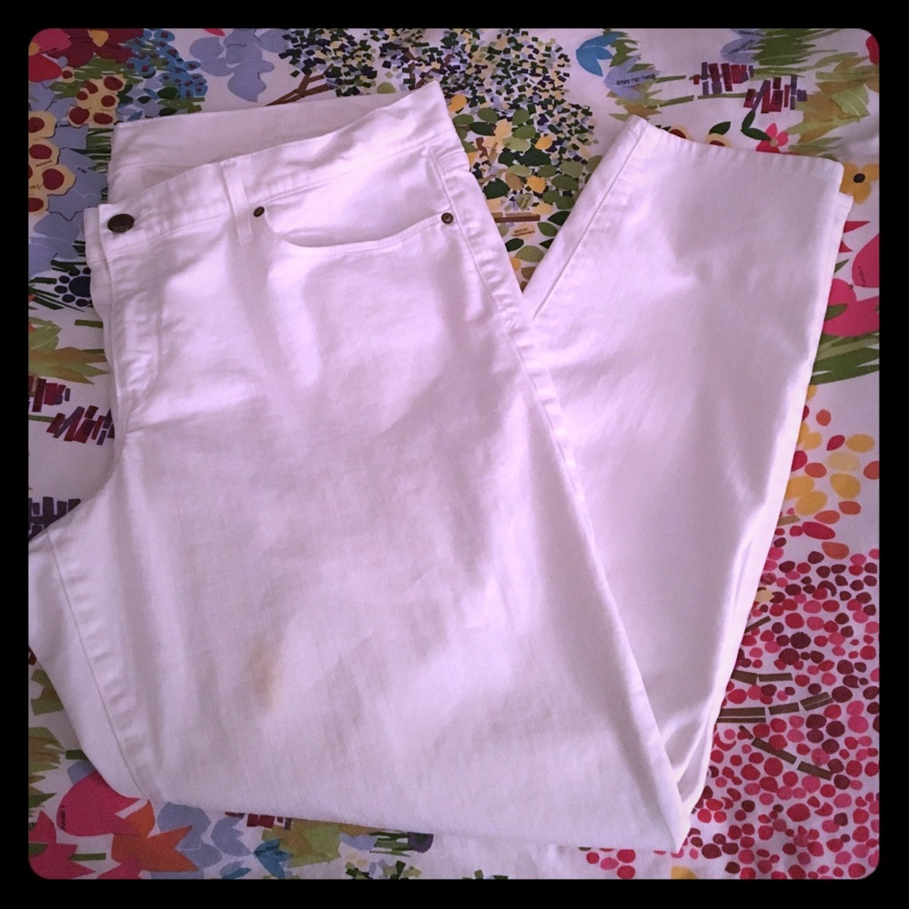 White Gap legging jean size 32