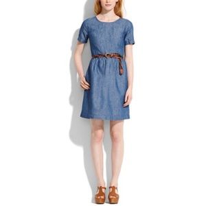 Madewell chambray denim dress