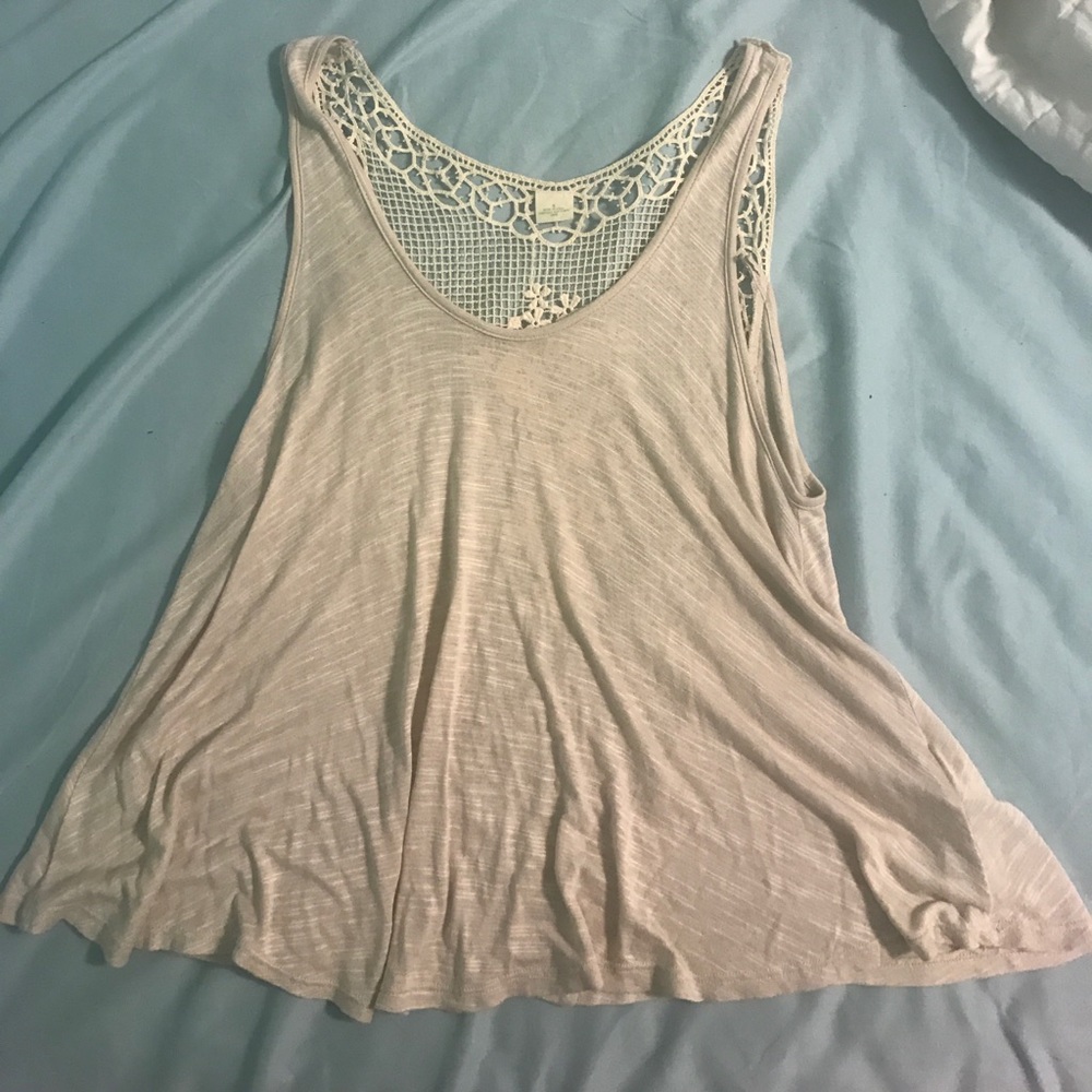 Urban outfitter lace back tank top