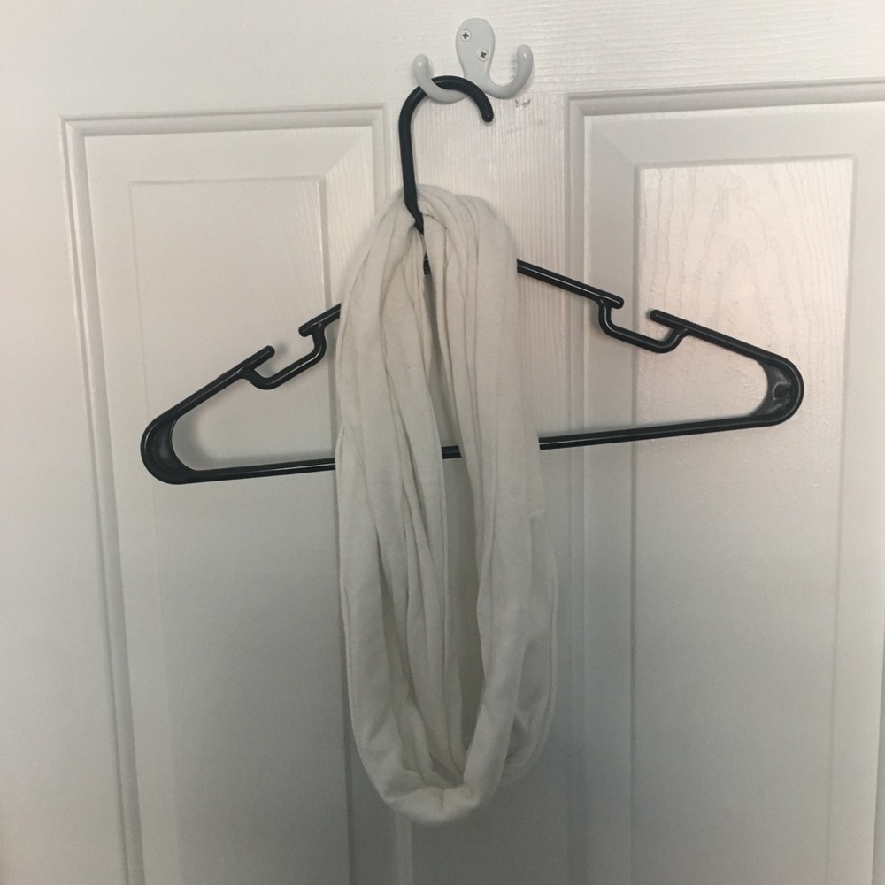 Wet Seal white infinite scarf