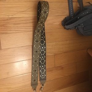 Rebecca Minkoff Multi Stud Guitar Strap