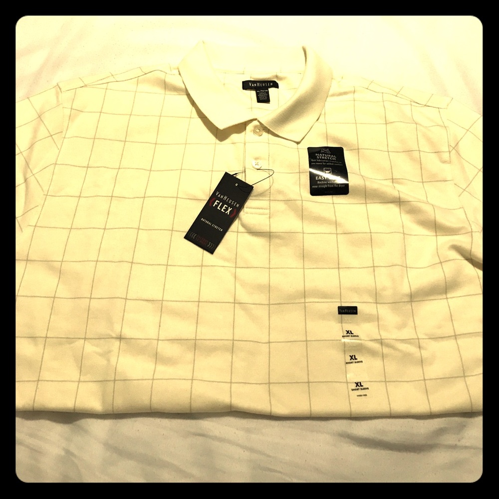 Van Heusen XL NWT button down polo