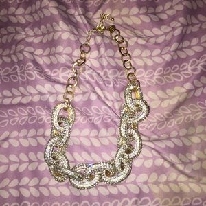Gold and silver chunky  chain necklace from bebe