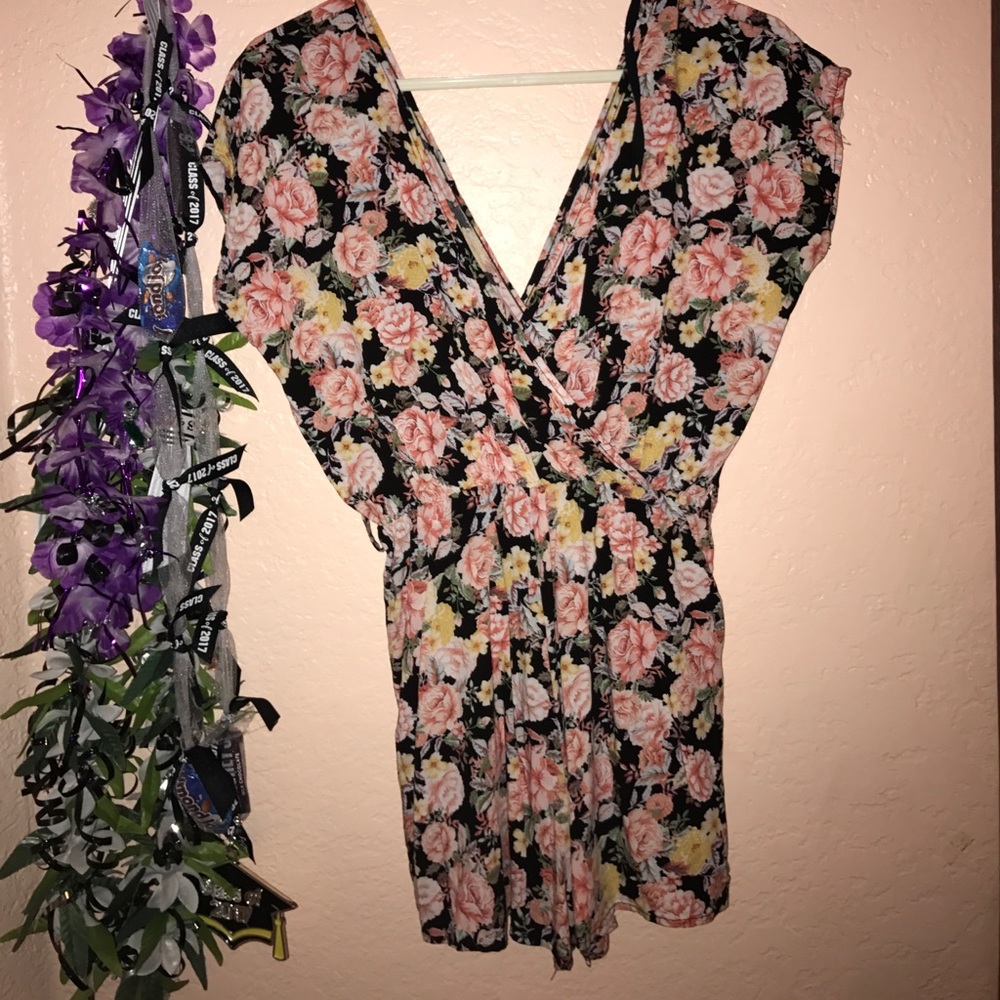 MOVING SALE FLORAL ROMPER