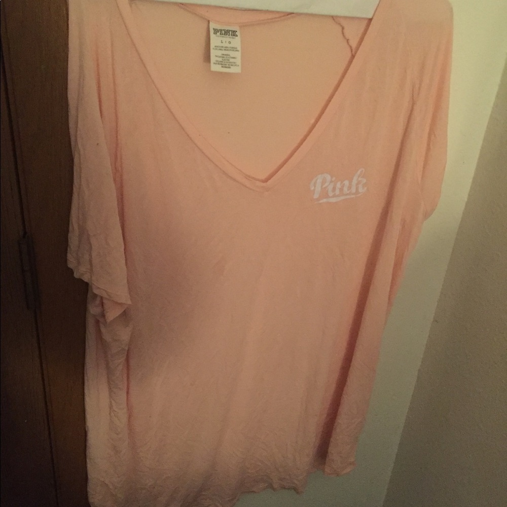 Victoria Secret's Pink V-neck shirt