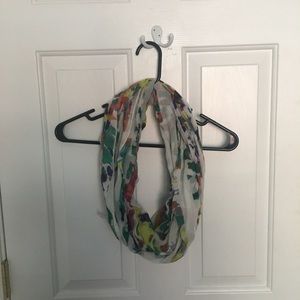 Target Infinity flower patter scarf