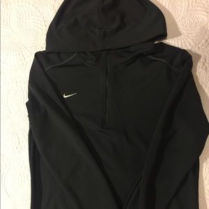 Nike Quarter Zip Dri Fit Hoodie