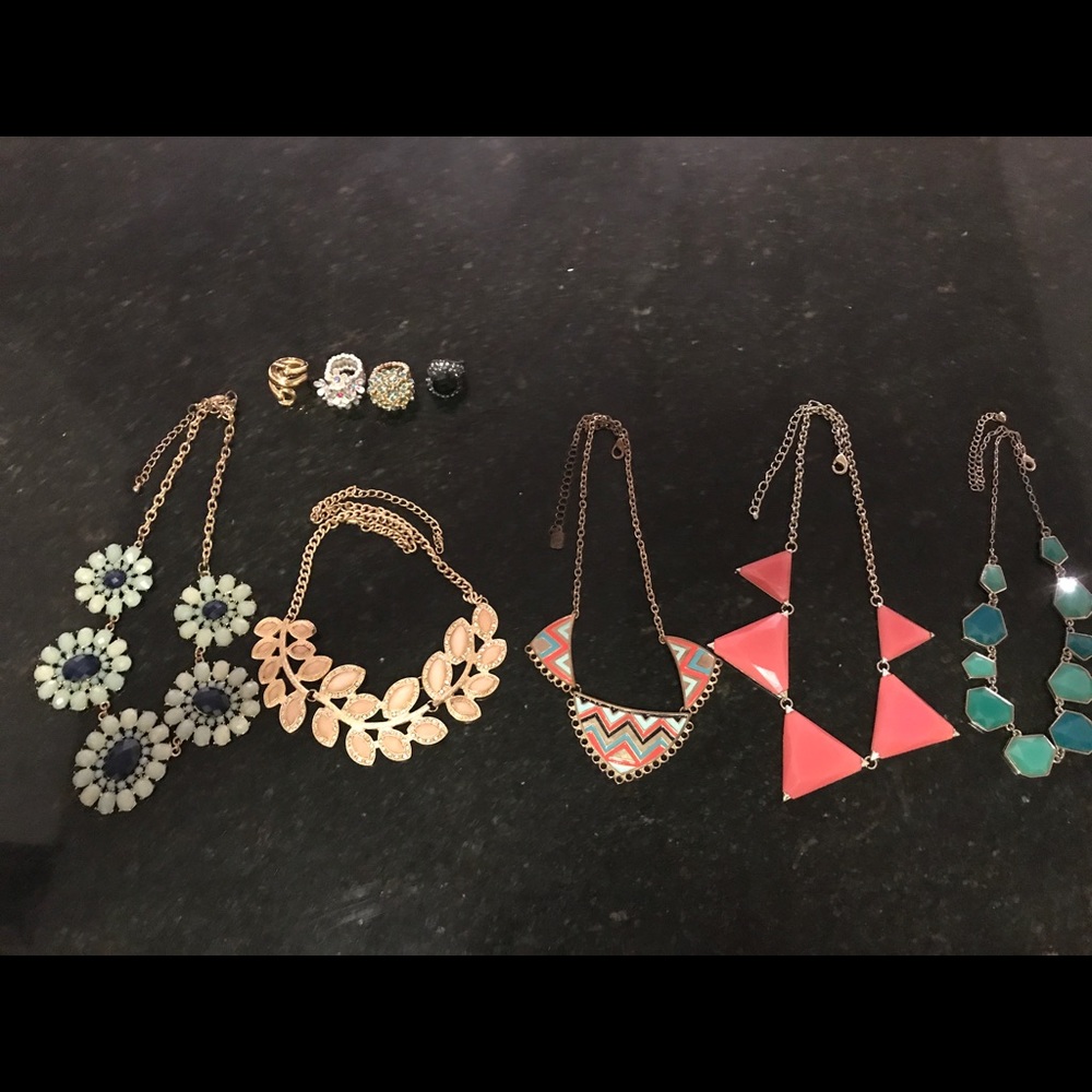 Necklaces and Rings - Picture 1 of 2