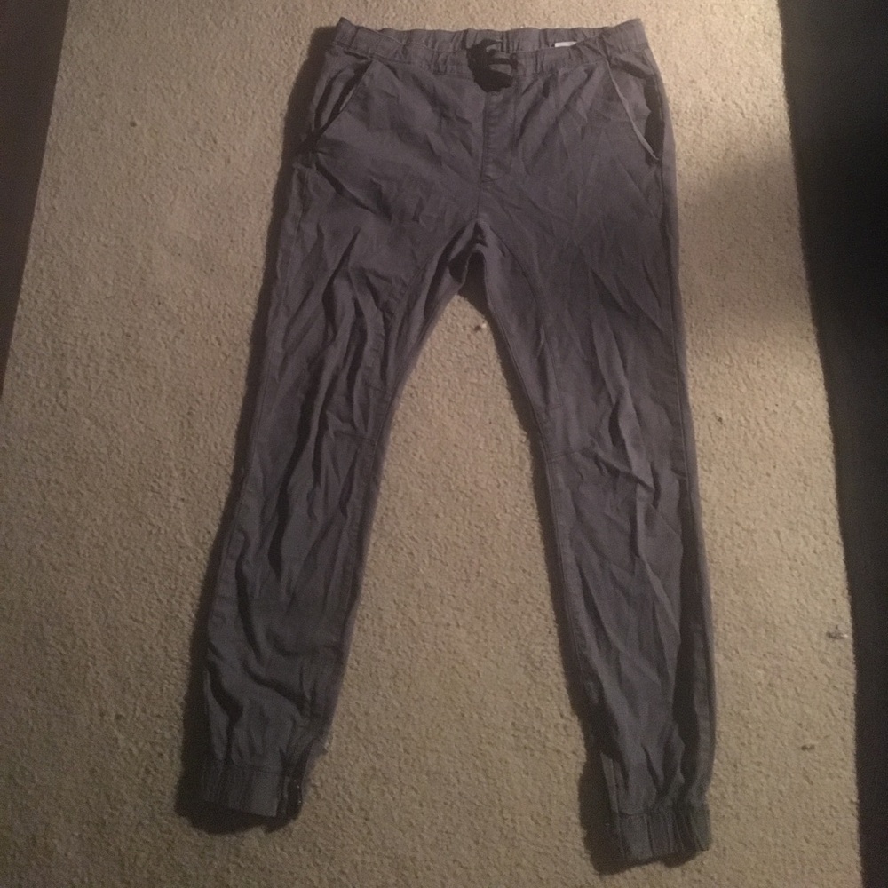 Skinny Bullhead Denim Joggers.