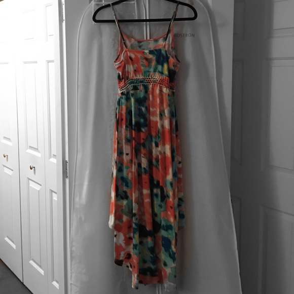 *BEST OFFER TAKES IT*Floral High Low Dress - Picture 3 of 7