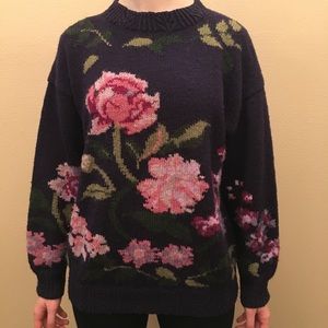 Abercrombie Handmade Rose Sweater