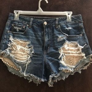High waisted festival shortie by American eagle