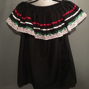 Mexican off the shoulder top
