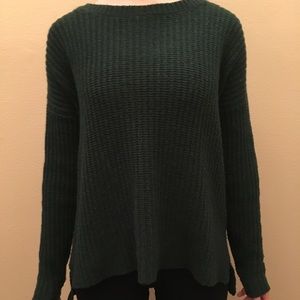 Forest Green Thick F21 Sweater