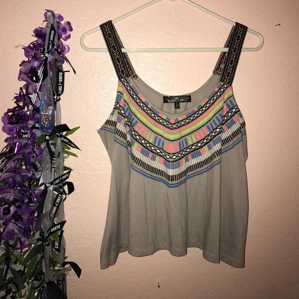 MOVING SALE AZTEC CROP TOP