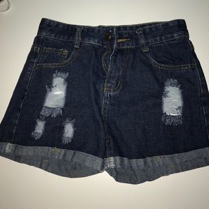 Jean shorts