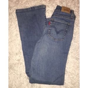 Levi's 512 High Waisted Vintage Jeans