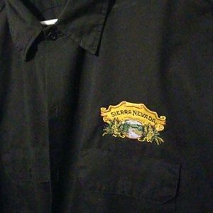 Sierra Nevada Brewery button up shirt