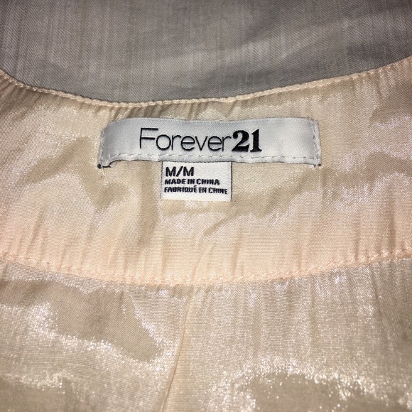 Forever 21 Side tie blouse - Picture 3 of 4