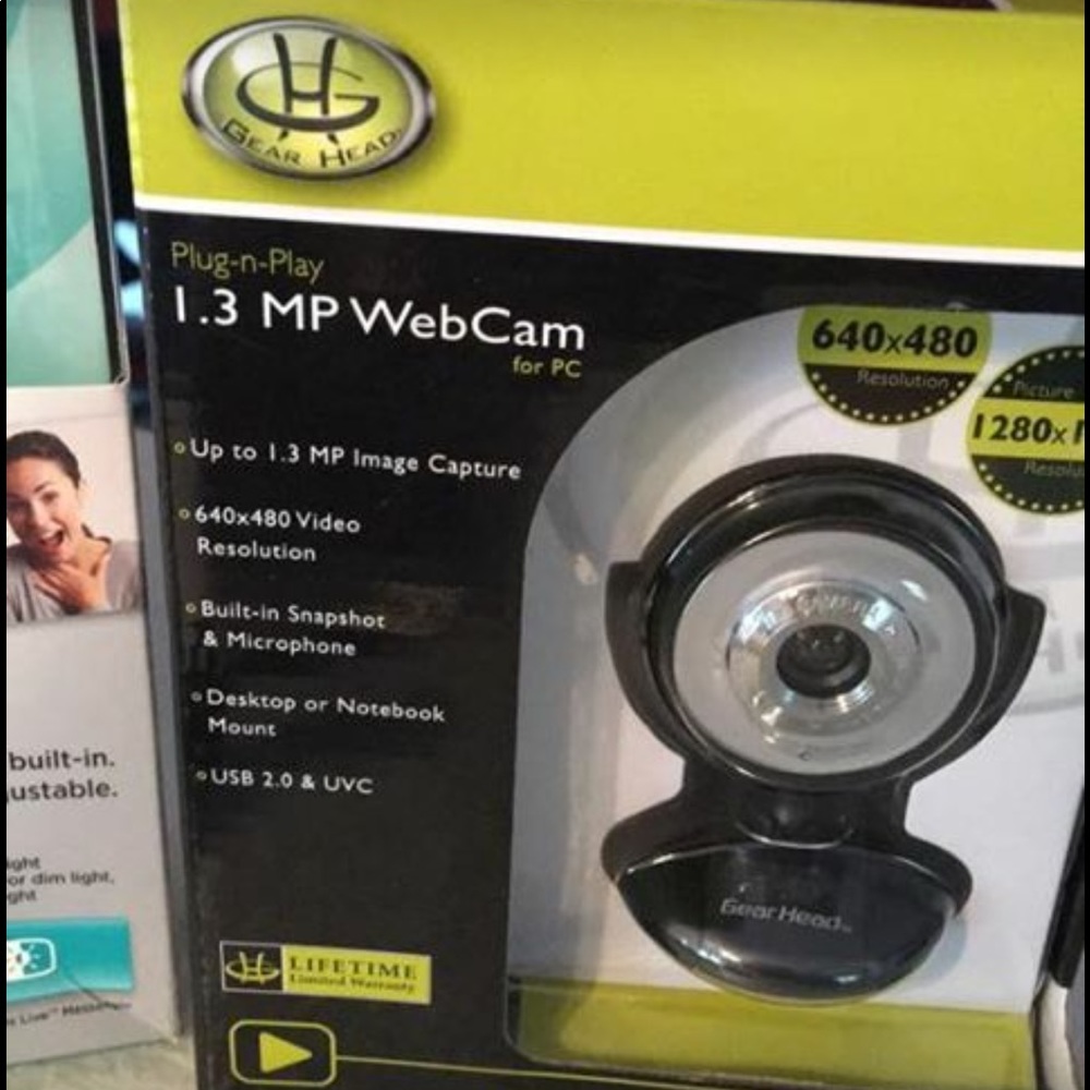 Web cams set of 2 and a portable hard drive