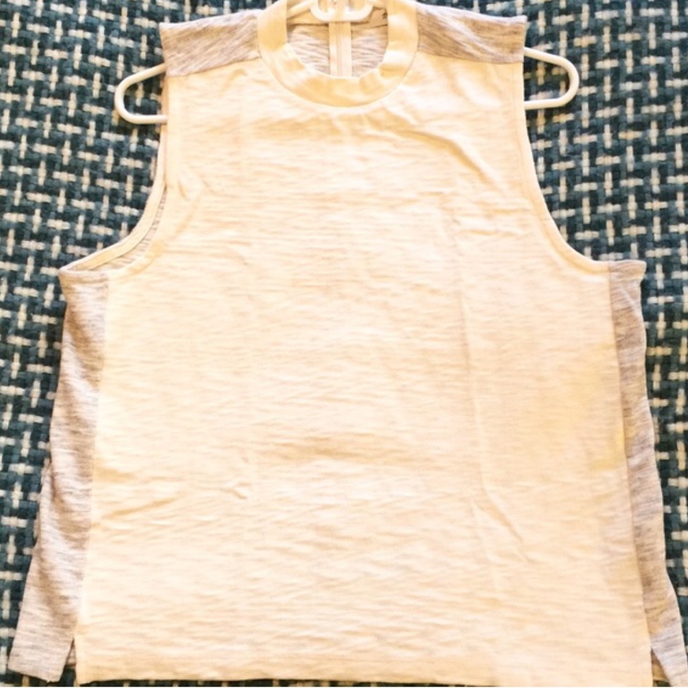 Madewell mock neck scoop tank