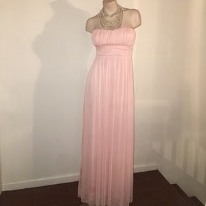 Beautiful pink gown.