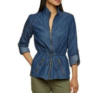 NEW LOOK Dark Denim Anorak Jacket