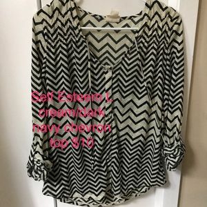 Self Esteem chevron shirt