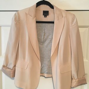 Trouve dusty pink blazer