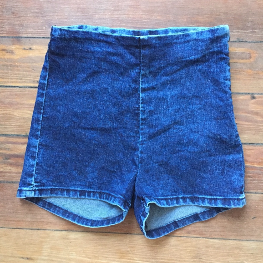 Stretchy Jean Shorts