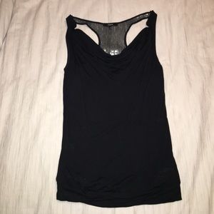 Express, Sequined Back, Night Out Top; Cowl neck