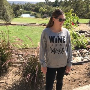 ARRIVED!!!🍷wine helps me adult🍷