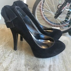 Black heels