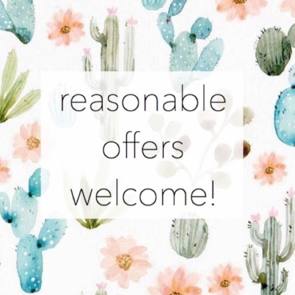 All offers welcome!