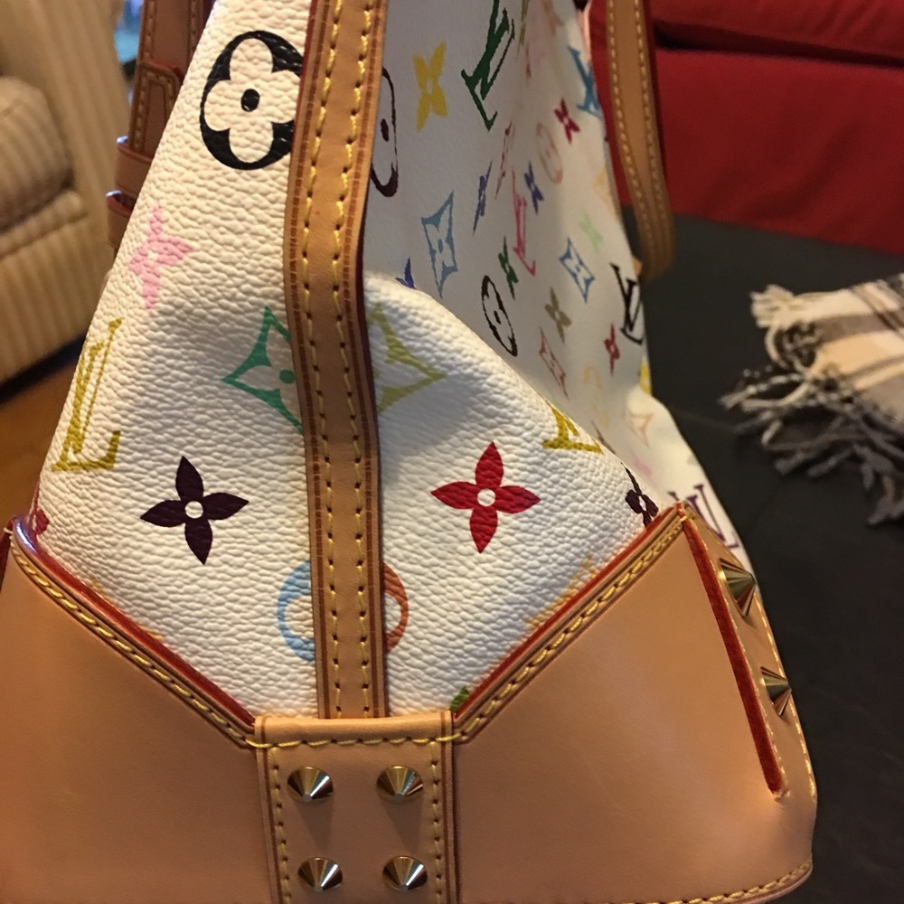 Authentic Louis Vuitton Multicolor Sharleen GM Bag - Picture 4 of 8