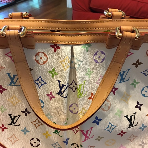 Authentic Louis Vuitton Multicolor Sharleen GM Bag - Picture 3 of 8