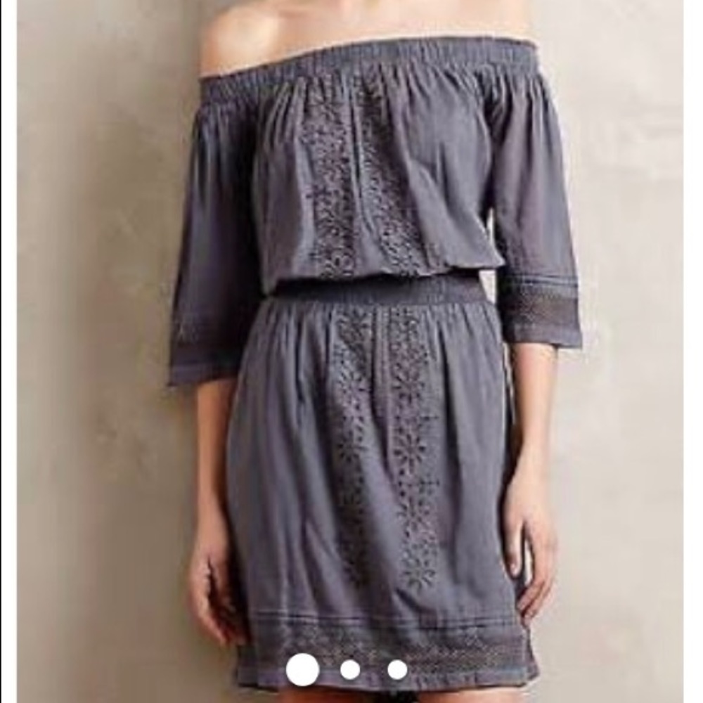 Off the shoulder dress