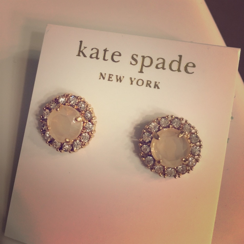 Kate Spade statement earrings