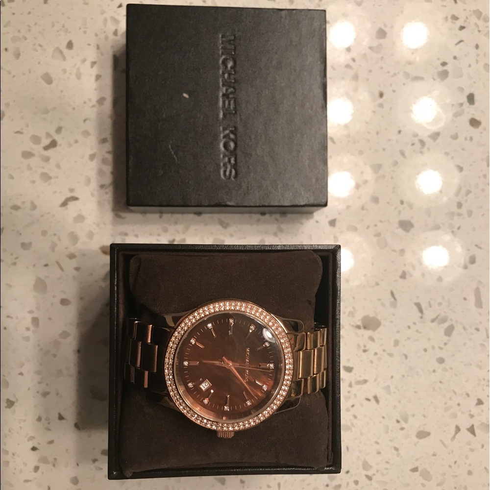 Rose Gold Michael Kors Watch