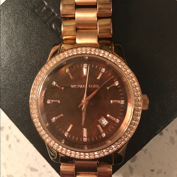 Rose Gold Michael Kors Watch main image 6